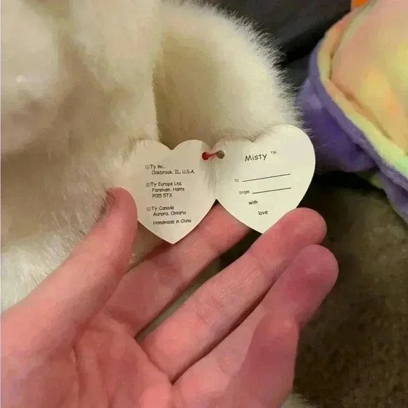 Lot Of 2 Large Beanie Babies- Snap And Misty 1996 - Picture 2 of 10